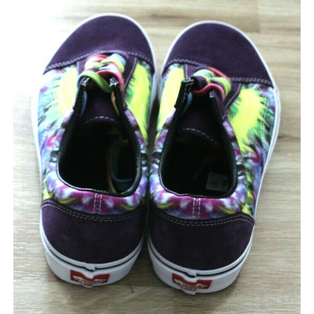 Vans Mens Old Skool Mysterioso Tye Dye Sneakers - Picture 3 of 5